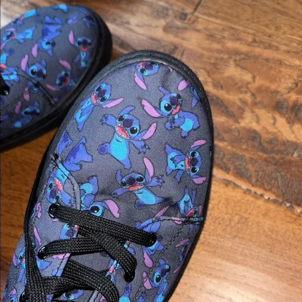 Lilo Blue Patterned High-Top Shoes - Picture 12 of 14